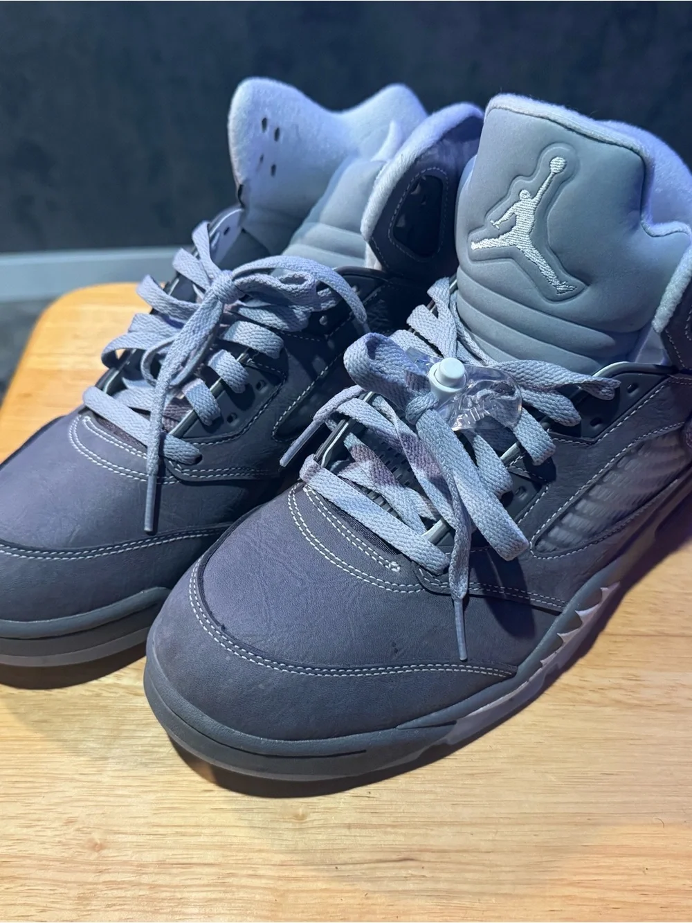 Jordan High-Top Athletic Sneakers - Gray